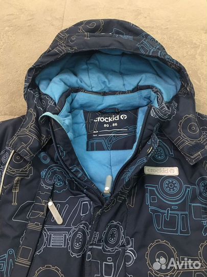 Зимний комбинезон крокид для мальчика на 80 86