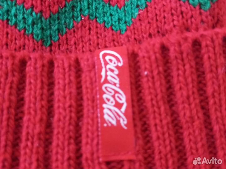 Шапка зимняя Coca cola