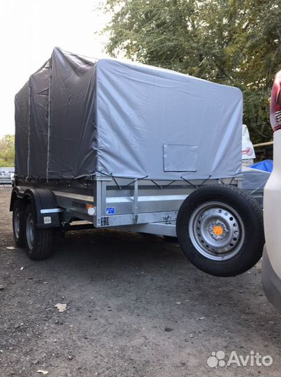 Крепление запасного колеса для прицепа