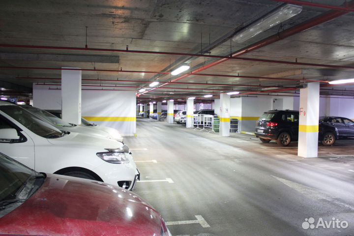 Ночное освещение парковки: LED-светильники