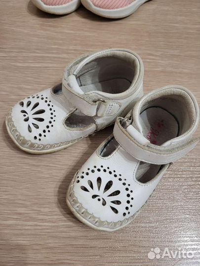 Обувь пакетом для девочки