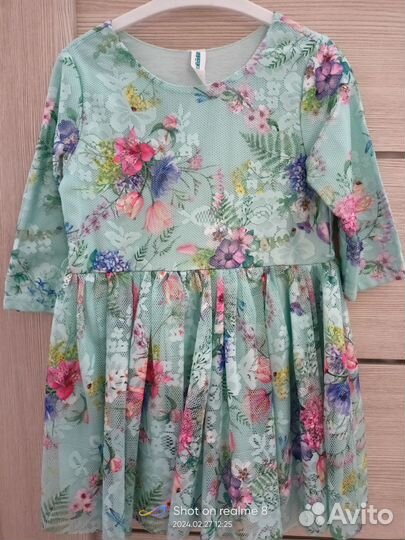 Платье для девочки 98