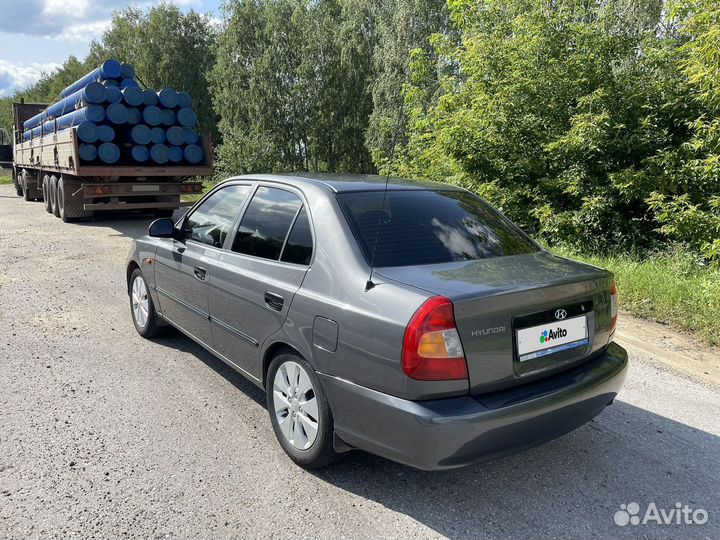 Hyundai Accent 1.5 МТ, 2006, 402 500 км