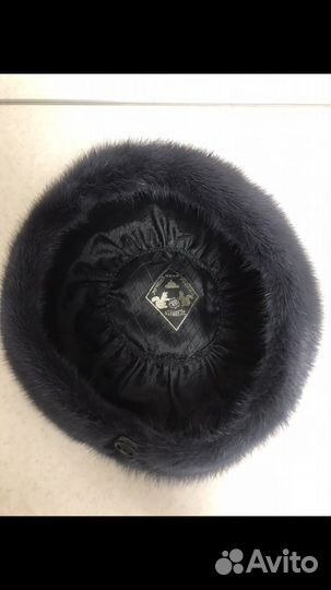 Берет женский норковый