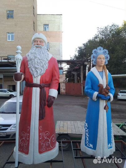 Дад Мороз и Снегурочка