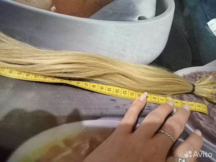 Волосы для наращивания натуральные бу