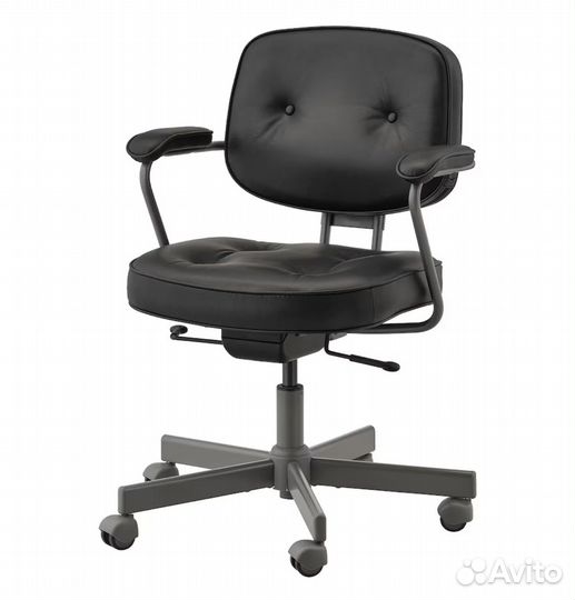 Alefjall IKEA, стул / кресло офисное, кожа