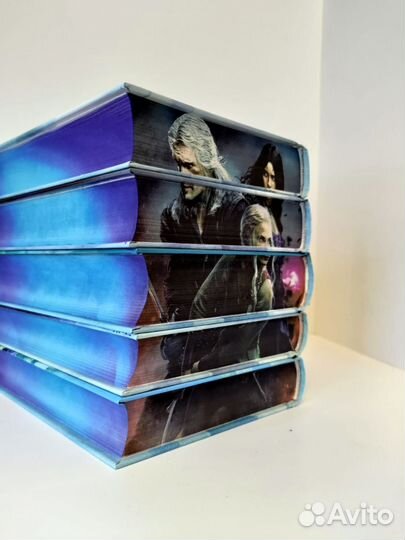 Анджей сапковский ведьмак комплект (цветной срез)