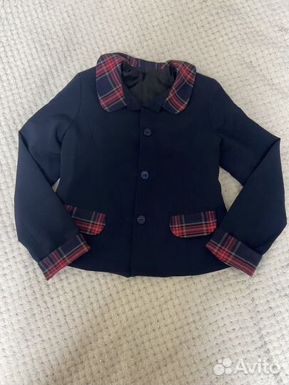 Школьный пиджак для девочек рост 134