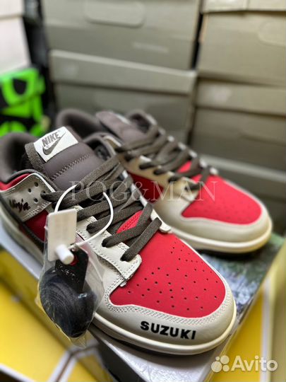 Кроссовки Nike Dunk low Suzuki