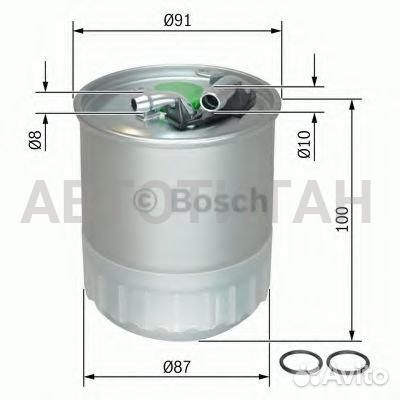 Фильтр топливный Mersedes W169/211/203/Sprinter/Vi