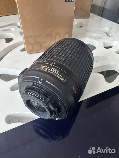 Объектив nikon nikkor AF-S DX 55-200mm f4-5.6G
