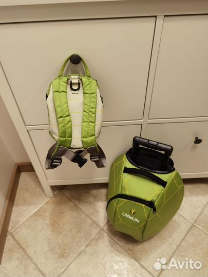 Детский чемодан на колёсиках Little life