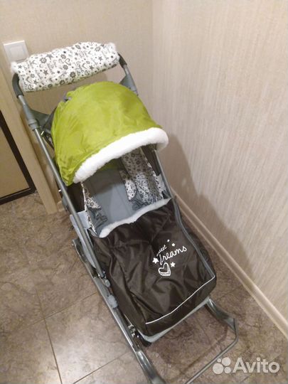 Санки-коляска Nika ндт/5 Наши детки