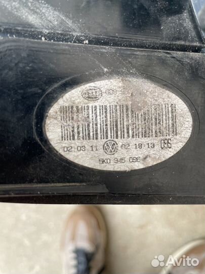 Задний фонарь golf 6