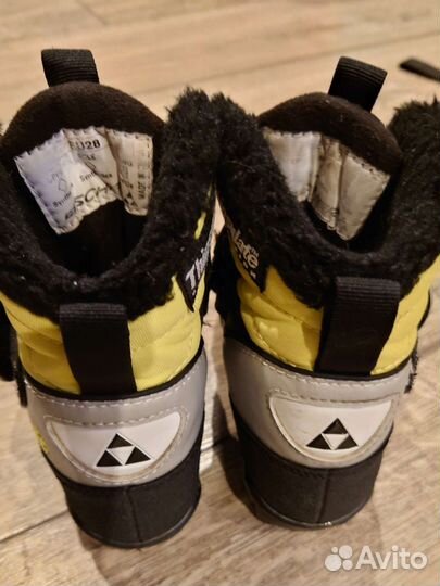 Лыжные ботинки детские fischer 28