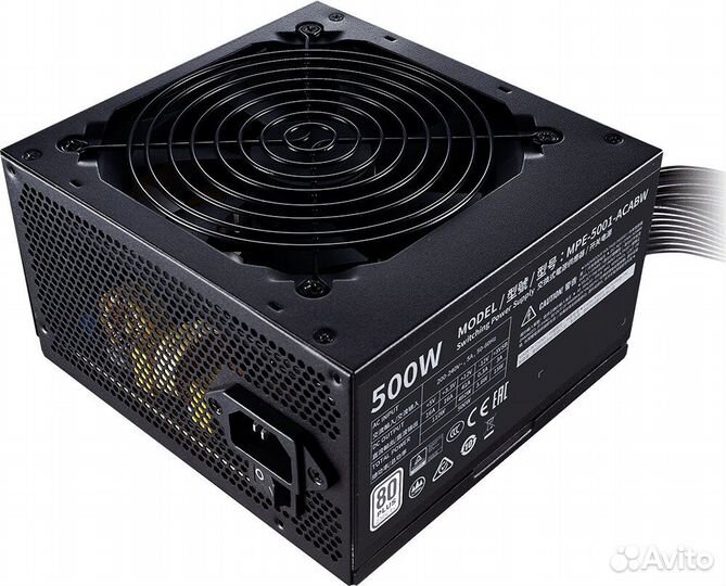 Блок питания 500W Cooler Master MWE White V2 (MPE