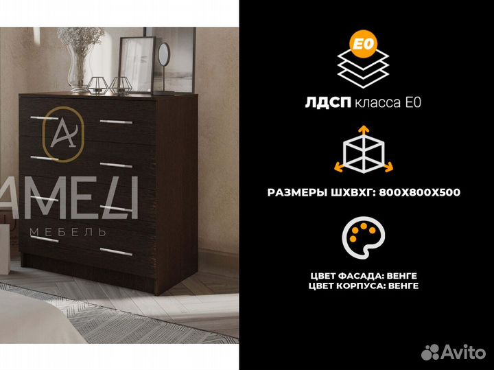 Комод в стиле икеа