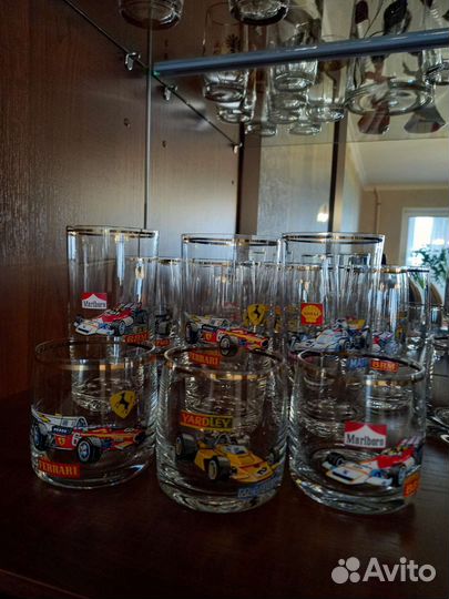 Стаканы с машинками чехословакия СССР