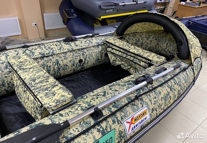 Надувная лодка gladiator E350 (X-motors edition)