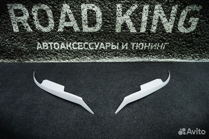 Реснички на фары Mazda 6, Atenza 2002-2007г