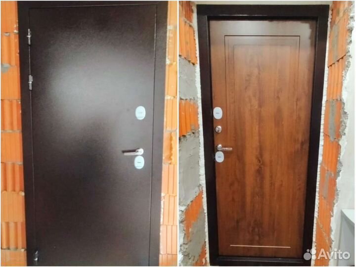 Металлические входные двери с терморазрывом