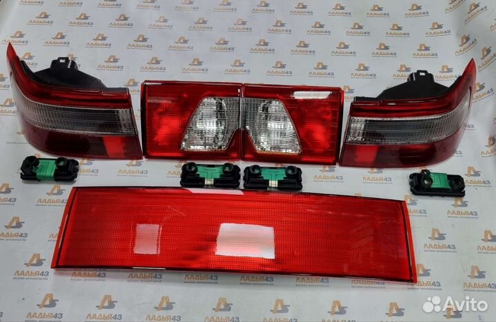 Фонари задние и катафот (клюшки) ваз 2110-2112