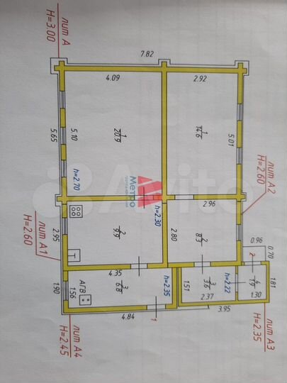 Дом 55 м² на участке 4 сот.