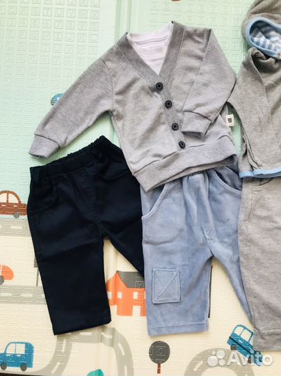 Вещи пакетом на мальчика 62-80