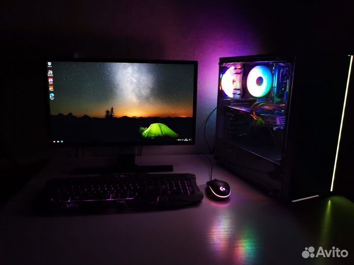 Игровой пк AMD FX8320E / RX580 8GB / 16GB