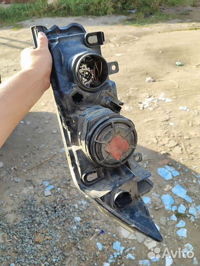 Передние фары renault megane 2