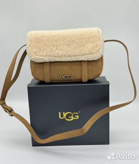 Сумка женская с мехом Ugg
