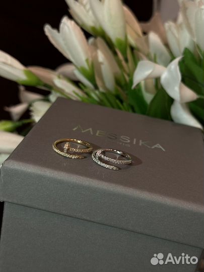 Кольцо cartier гвоздь