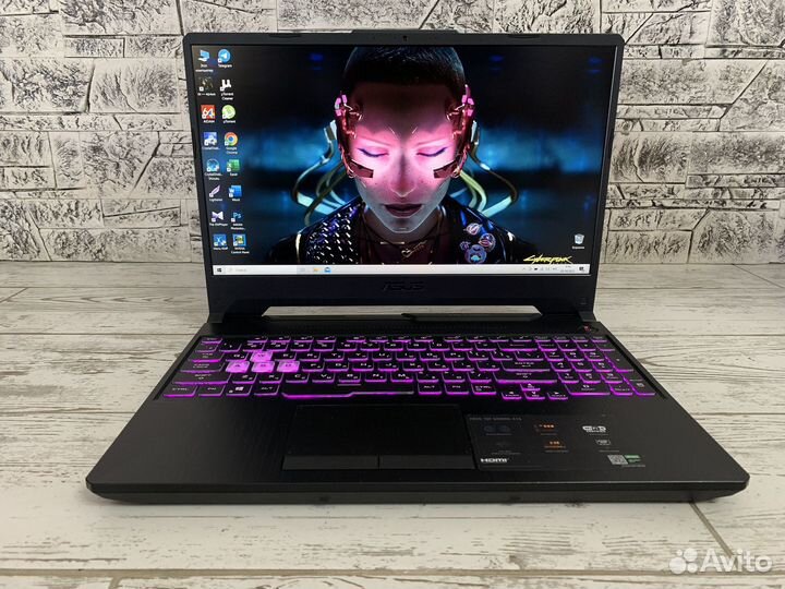 Игровой ноутбук Asus TUF Ryzen 5/16GB/GTX 1650 4GB
