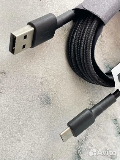 Кабель Xiaomi Mi Braided USB Type-C SJX10ZM 100 см