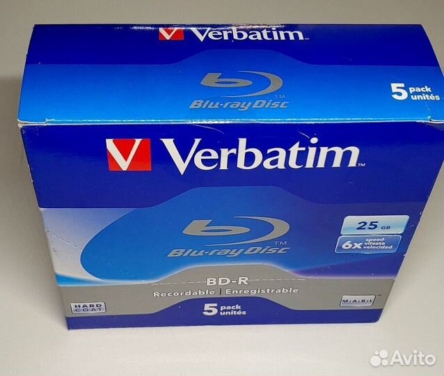 Диски Blu-Ray BD-R BD-RE 25Gb