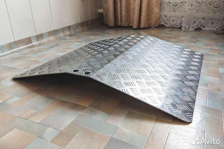 Пандус перекатной для колясок 68х75 см (алюминий)