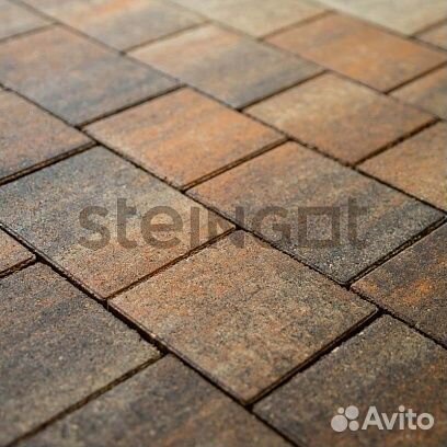 Тротуарная плитка Steingot,ColorMix,Новый Город 40