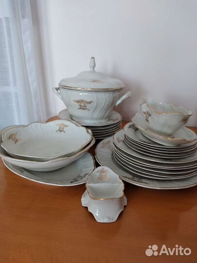Столовый сервиз чехословакия