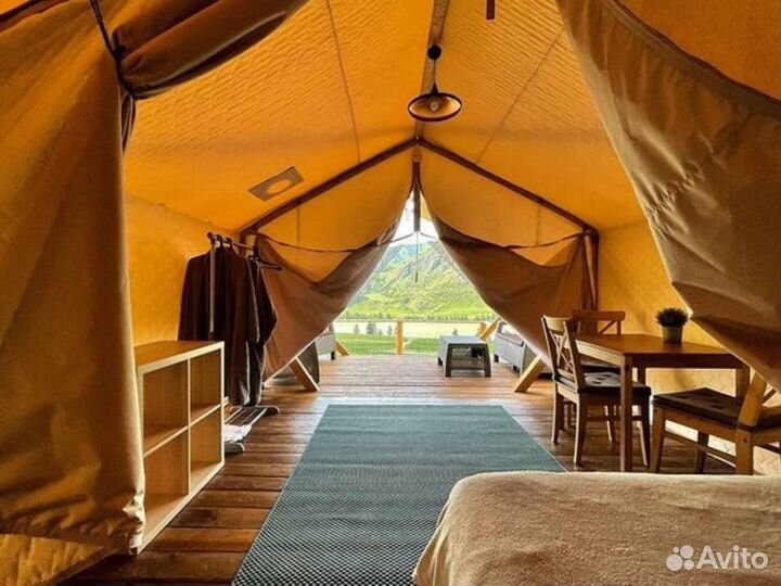 Сафари-палатка для глэмпинга 4x4 м