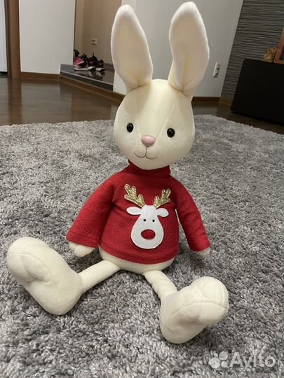 Мягкая игрушка заяц