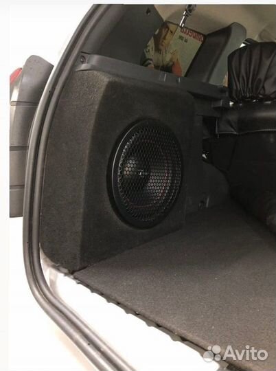 Renault Duster 1 до рест. Короб Стелс в багажник