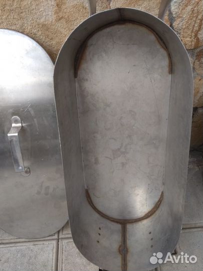 Емкость для запекания копчения из нержавейки СССР