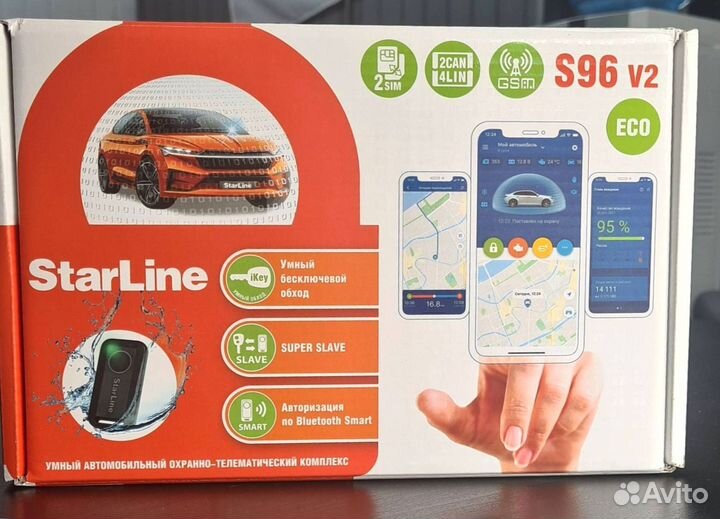 Сигнализация Starline S96 v2 ECO