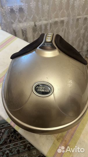 Массажер для ног с ик-прогревом feet relax Gold