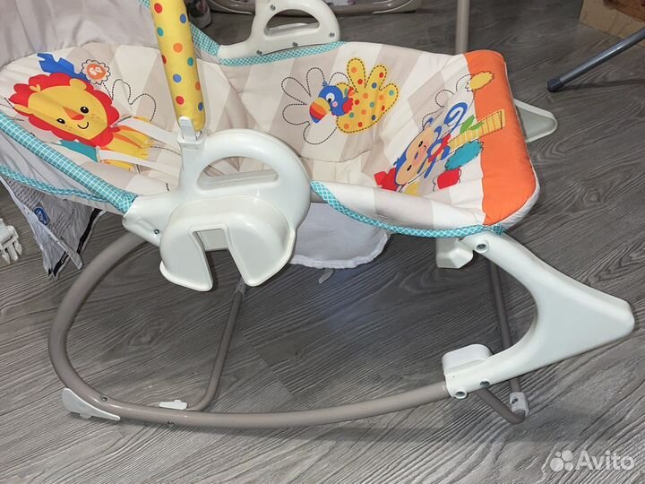 Детские электронные качели Fisher price