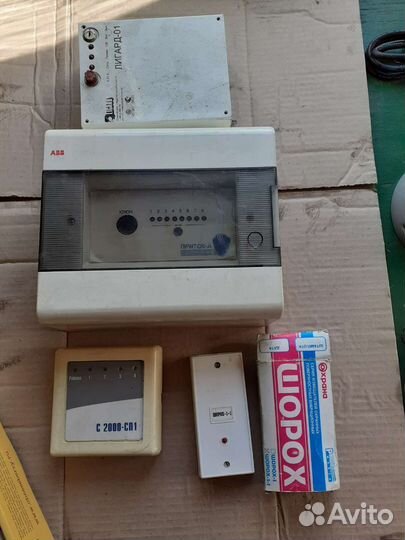 Охранно пожарная сигнализация/датчики/оповещатели