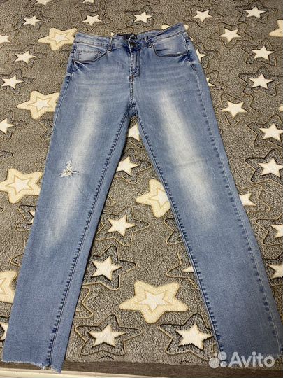 Блузка женская, джинсы, летний брючный костюм