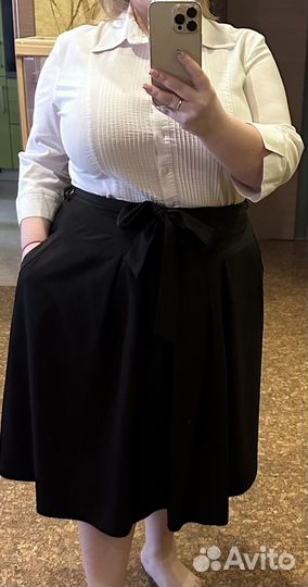 Костюм юбка+блузка 52-54