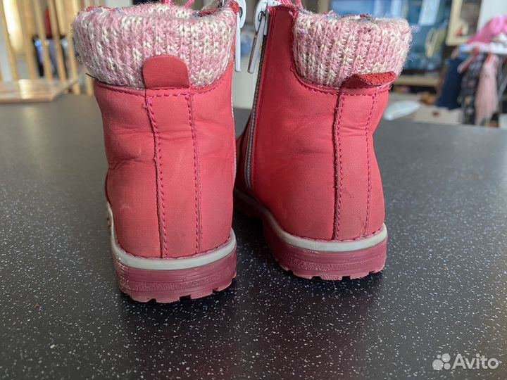 Ботинки для девочки 21 размер